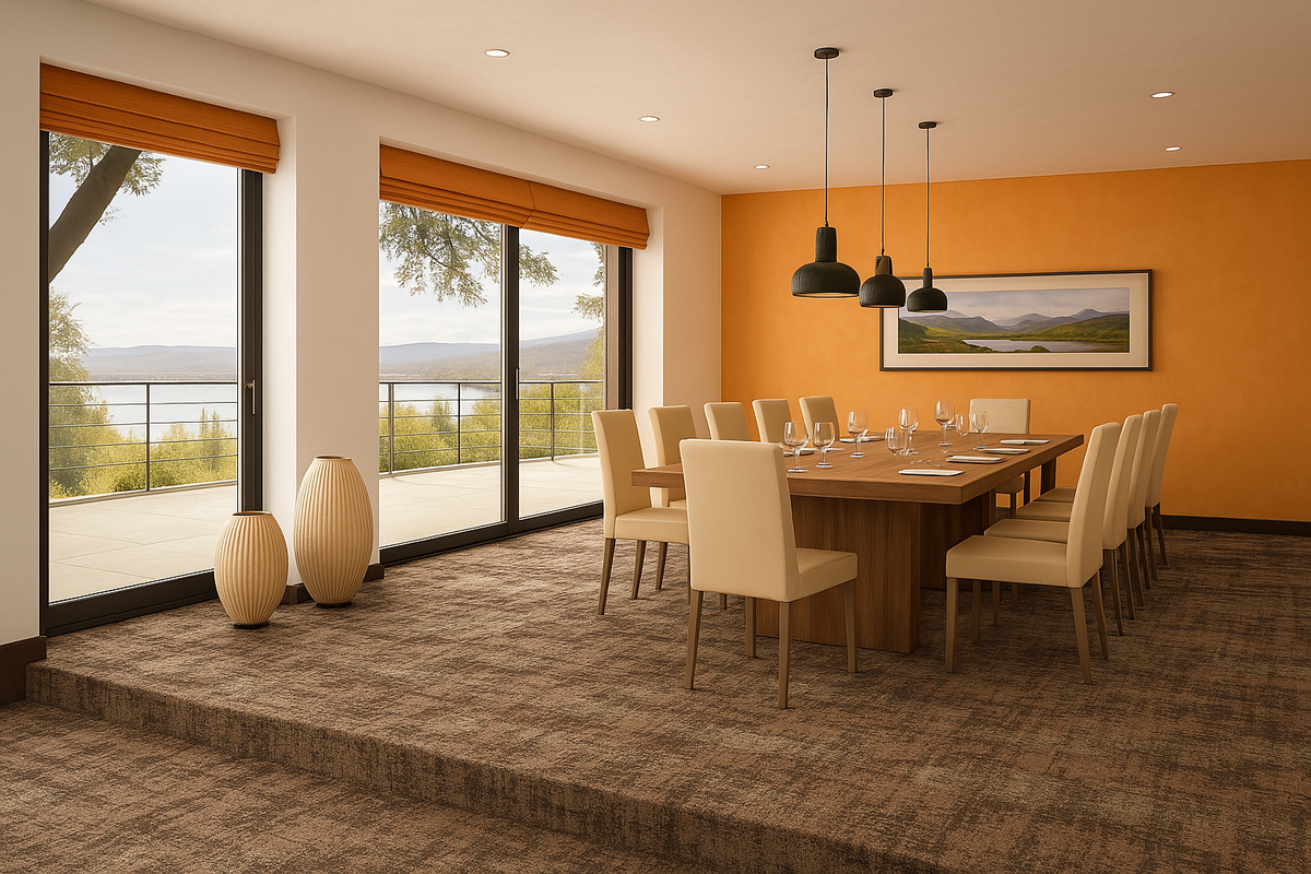 Handmade rug by The Rugs Story in a client home