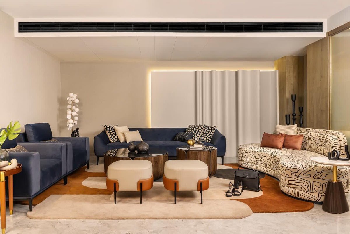 Handmade rug by The Rugs Story in a client home