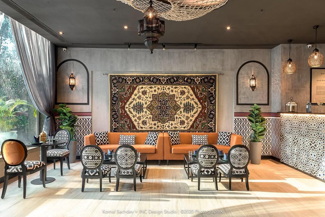 Handmade rug by The Rugs Story in a client home