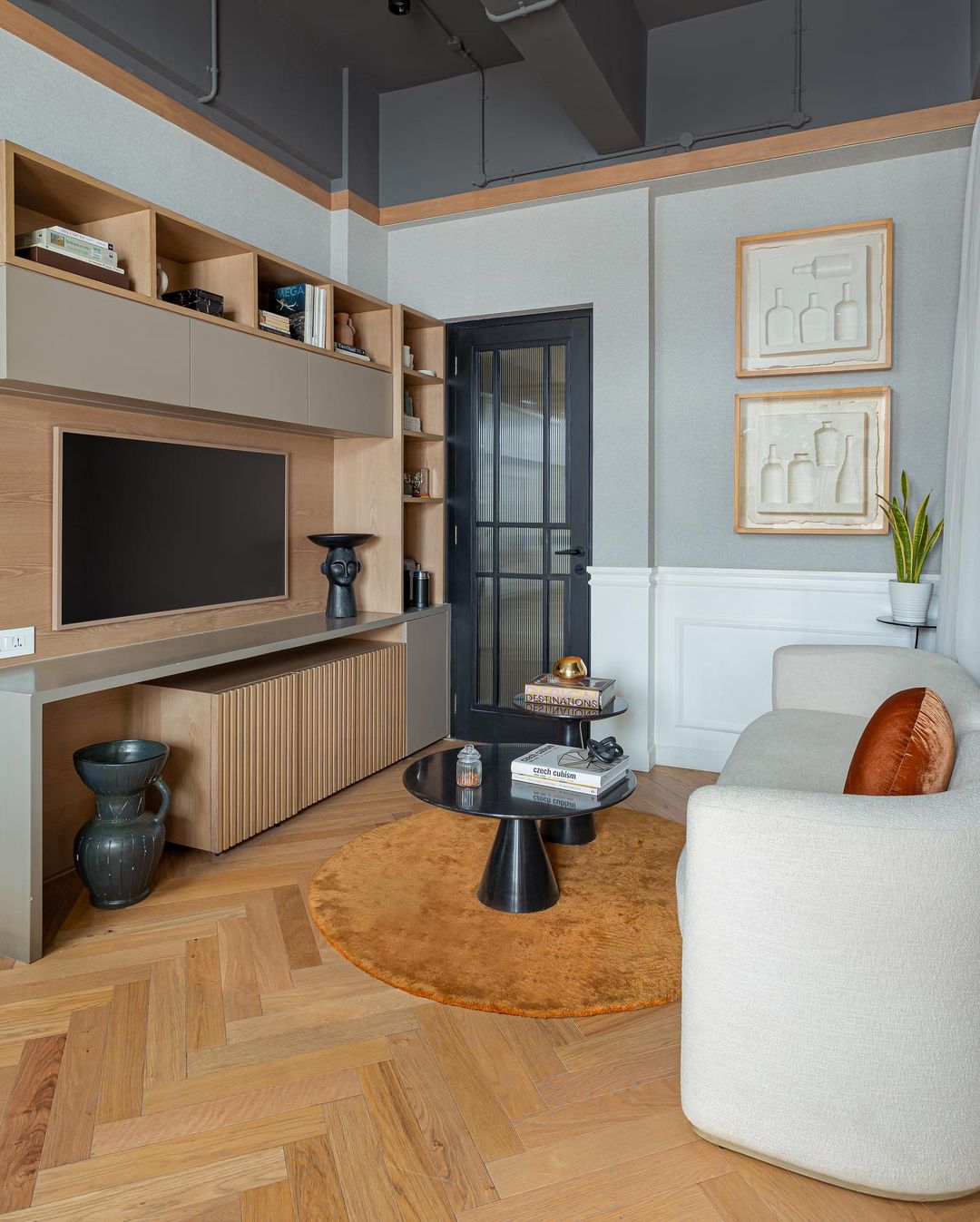 Handmade rug by The Rugs Story in a client home