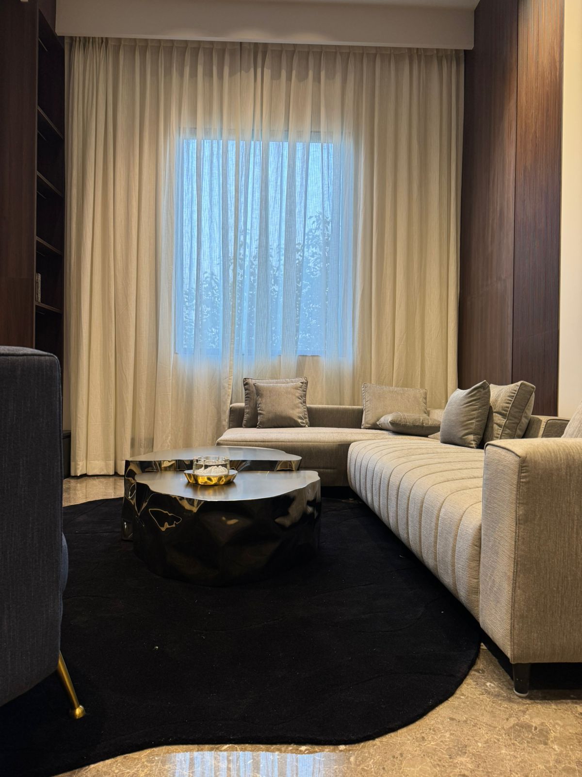 Handmade rug by The Rugs Story in a client home
