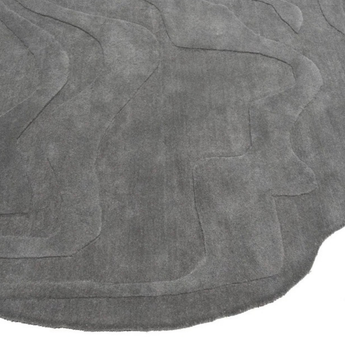 Terrain Grey Handmade Rug