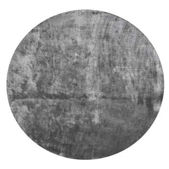 Reflections Round Grey Handmade Rug