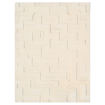 Levels Off White Handmade Rug