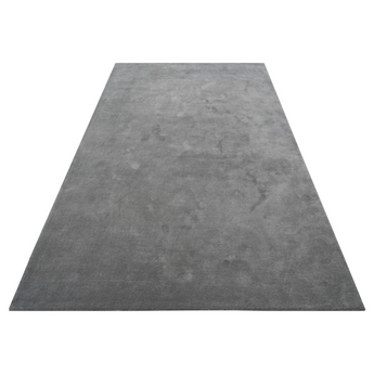 Solid Grey Handmade Rug