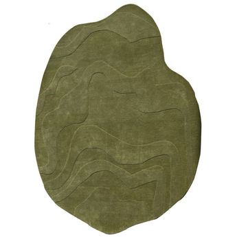 Terrain Green Handmade Rug