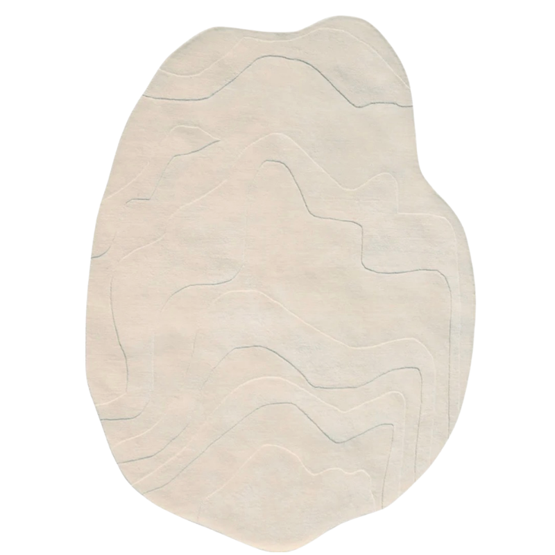 Terrain Off White Handmade Rug