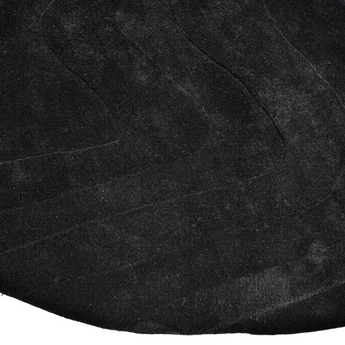 Terrain Black Handmade Rug