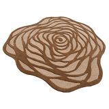 Amoeba Brown Handmade Rug The Rugs Story