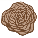 Amoeba Brown Handmade Rug The Rugs Story