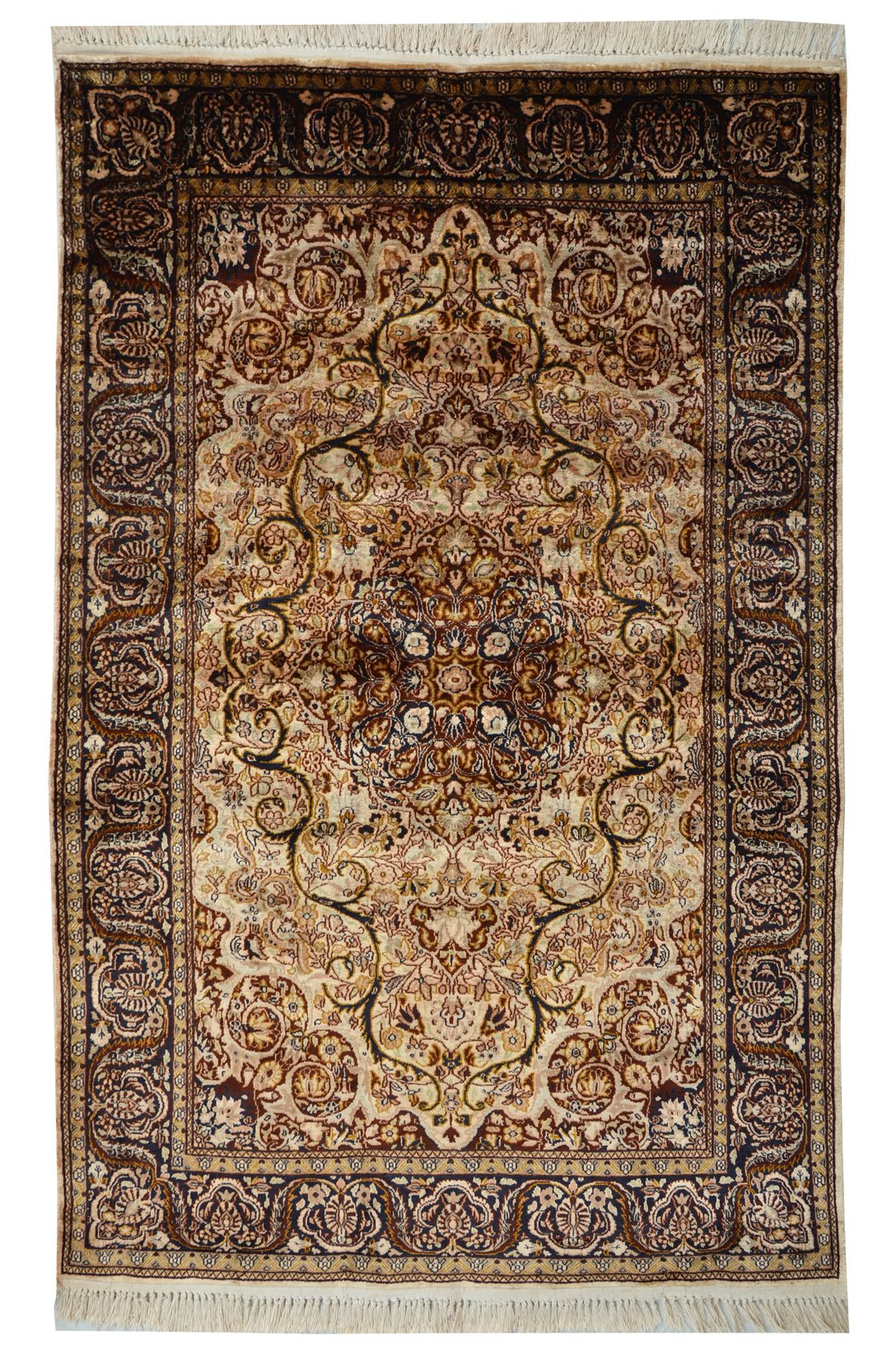 Antique Silk Handknotted Rugrugs