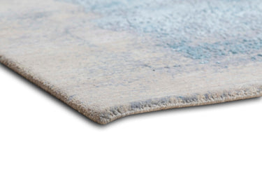 Azure Wool Viscose Handknotted Rugrugs