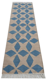 Barfi Handwoven Runner Dhurrierugs