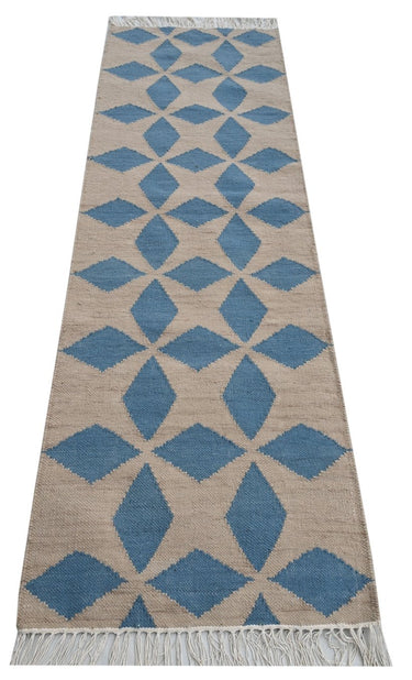 Barfi Handwoven Runner Dhurrierugs