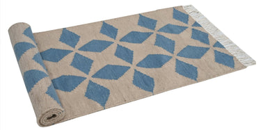 Barfi Handwoven Runner Dhurrierugs