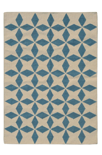 Barfi Wool Handwoven Dhurrierugs