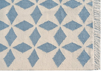 Barfi Wool Handwoven Dhurrierugs