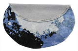 Blue Moon Round Handmade Rugrugs