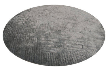 Eclipse Grey Round Handmade Rugrugs