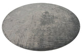 Eclipse Grey Round Handmade Rugrugs