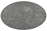 Eclipse Grey Round Handmade Rugrugs