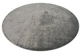 Eclipse Grey Round Handmade Rugrugs
