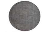 Eclipse Grey Round Handmade Rugrugs