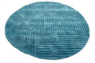 Eclipse Round 02 Handmade Rug