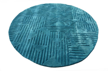 Eclipse Round 02 Handmade Rug