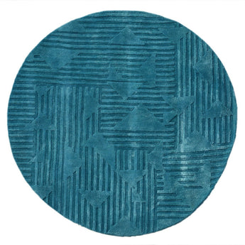 Eclipse Round 02 Handmade Rug