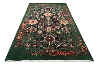 Erased Heritage Handknotted Rugrugs