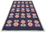 Floral Cotton Handwoven Dhurrierugs