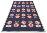 Floral Cotton Handwoven Dhurrierugs