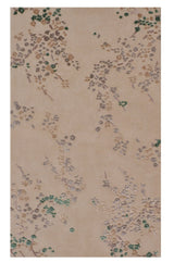 Floral Green Handmade Rugrugs