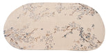 Floral Oval Handmade Rugrugs