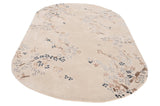 Floral Oval Handmade Rugrugs