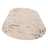 Floral Oval Handmade Rug The Rugs Story