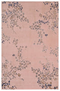 Floral Pink Handmade Rug