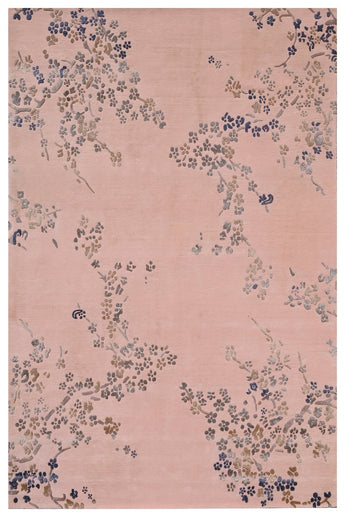 Floral Pink Handmade Rugrugs