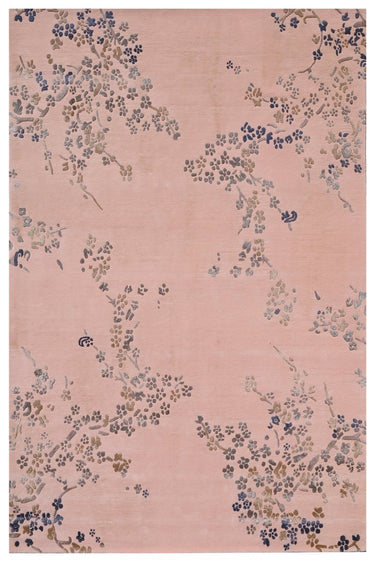 Floral Pink Handmade Rugrugs