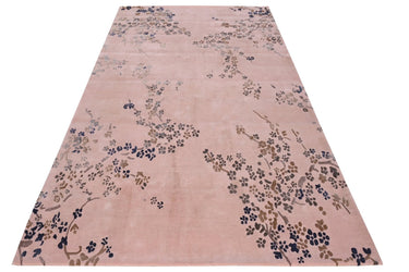 Floral Pink Handmade Rugrugs