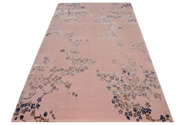 Floral Pink Handmade Rugrugs