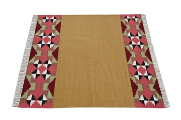 Fulkaari Wool Handwoven Dhurrie The Rugs Story