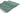 Gingham White Green Handknotted Rug