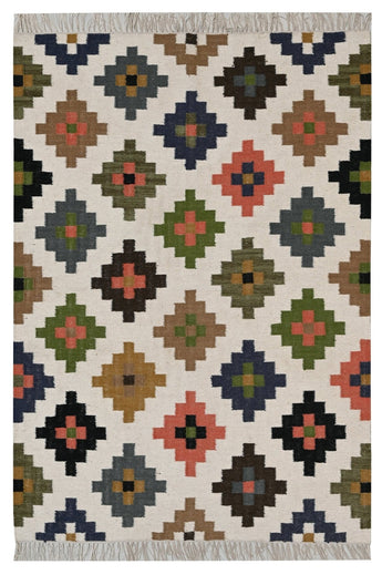 Gypsy Wool Handwoven Dhurrie The Rugs Story
