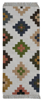 Gypsy Wool Handwoven Runner Dhurrierugs