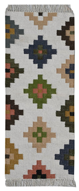 Gypsy Wool Handwoven Runner Dhurrierugs