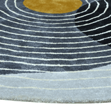 Helios Round Handmade Rugrugs