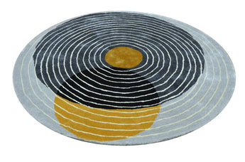 Helios Round Handmade Rugrugs