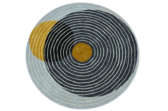Helios Round Handmade Rugrugs